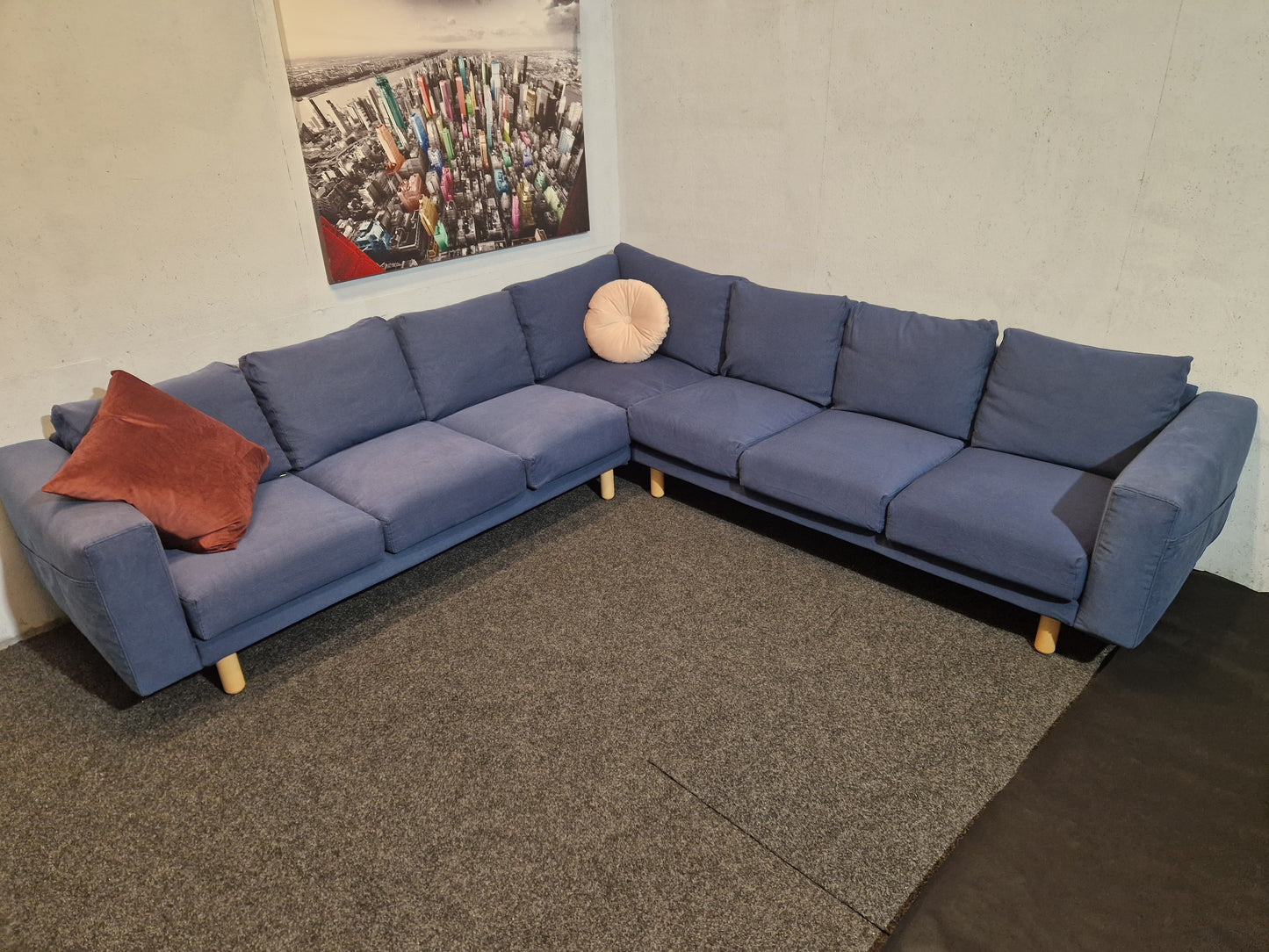 NORSBORG # HJØRNESOFA # OUTLET # GRATIS FRAKT*