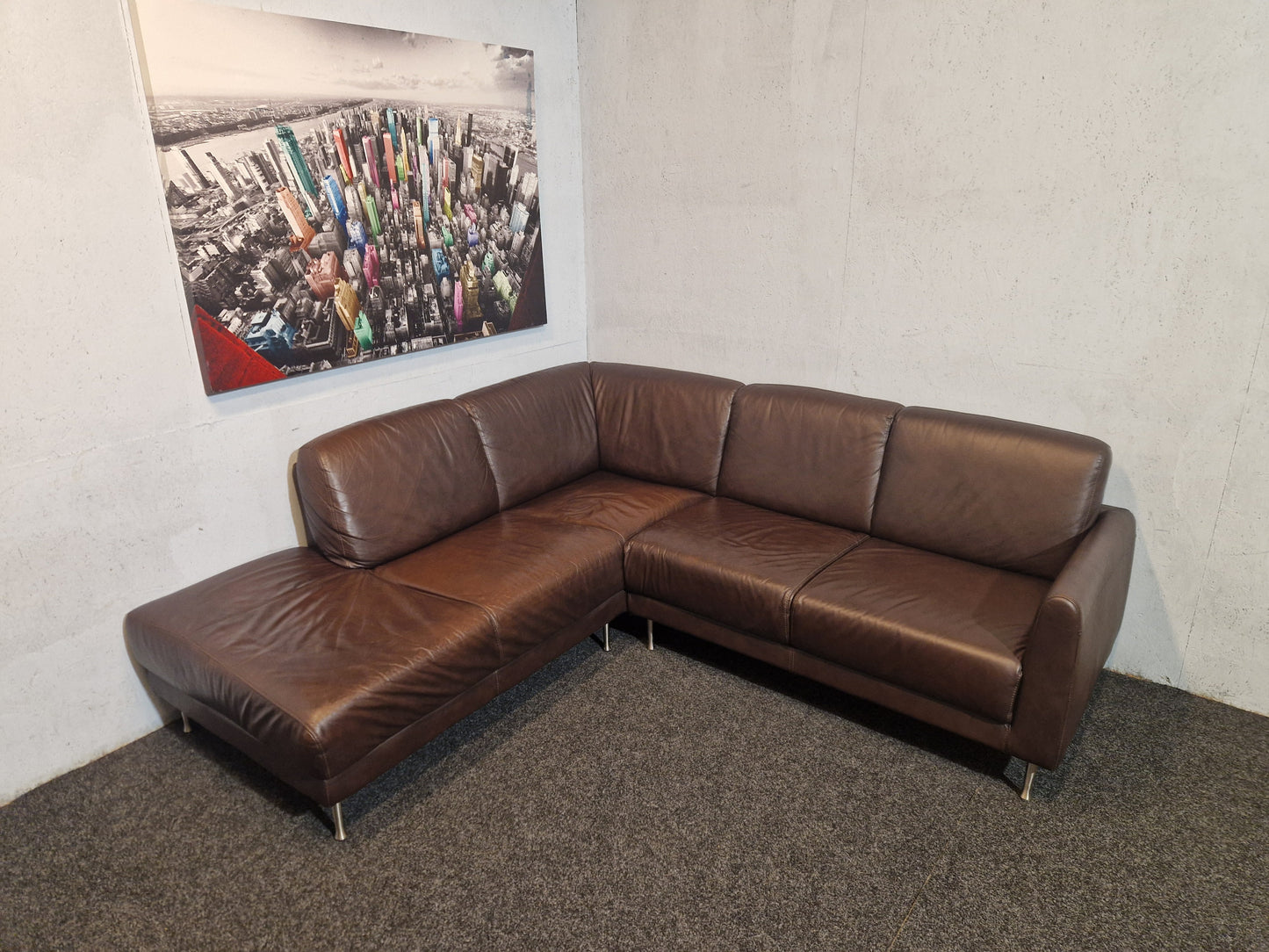 SKINNSOFA # SJESELONG # ÅPENE ENDE # GRATIS FRAKT*