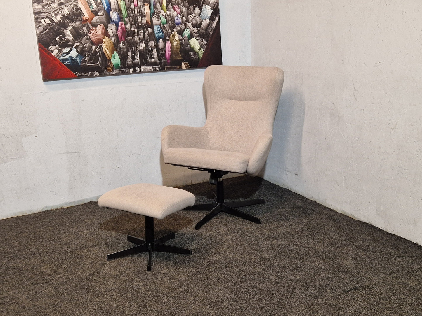 LENESTOL MED PUFF # NYRENSET # GRATIS FRAKT*