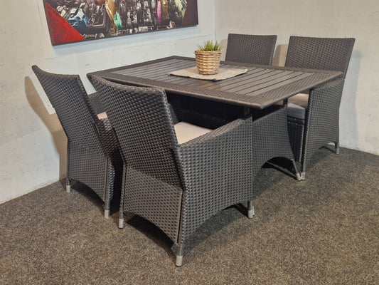 PENT SETT MED HAGEMØBLER # GRATIS FRAKT*