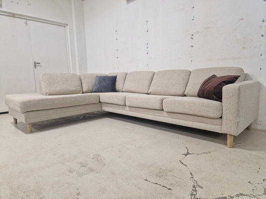 HJØRNESOFA # SJESELONG # BEIGE FARGE # GRATIS FRAKT*