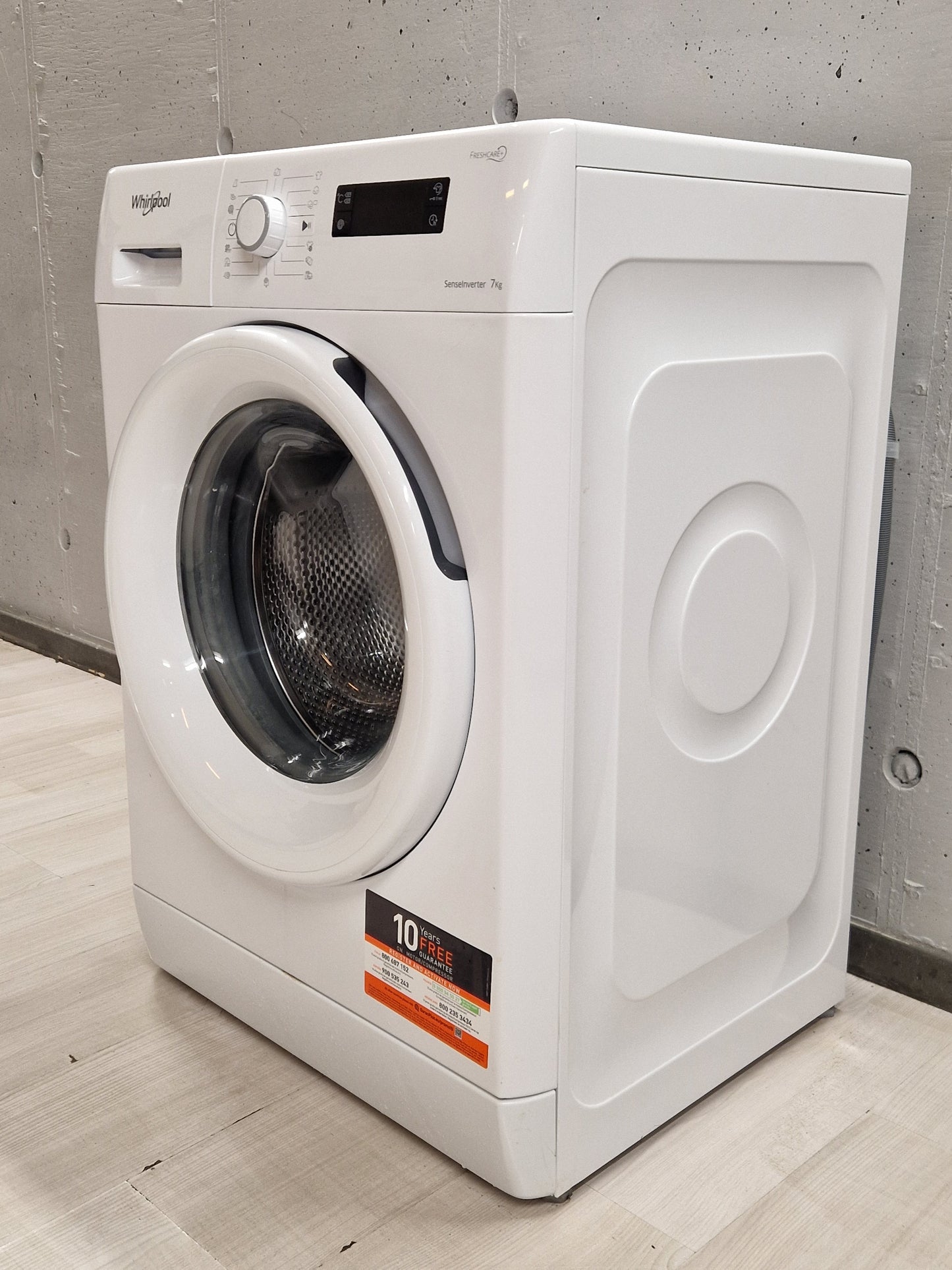 WHIRLPOOL - VASKEMASKIN - 7 KG - GRATIS FRAKT*