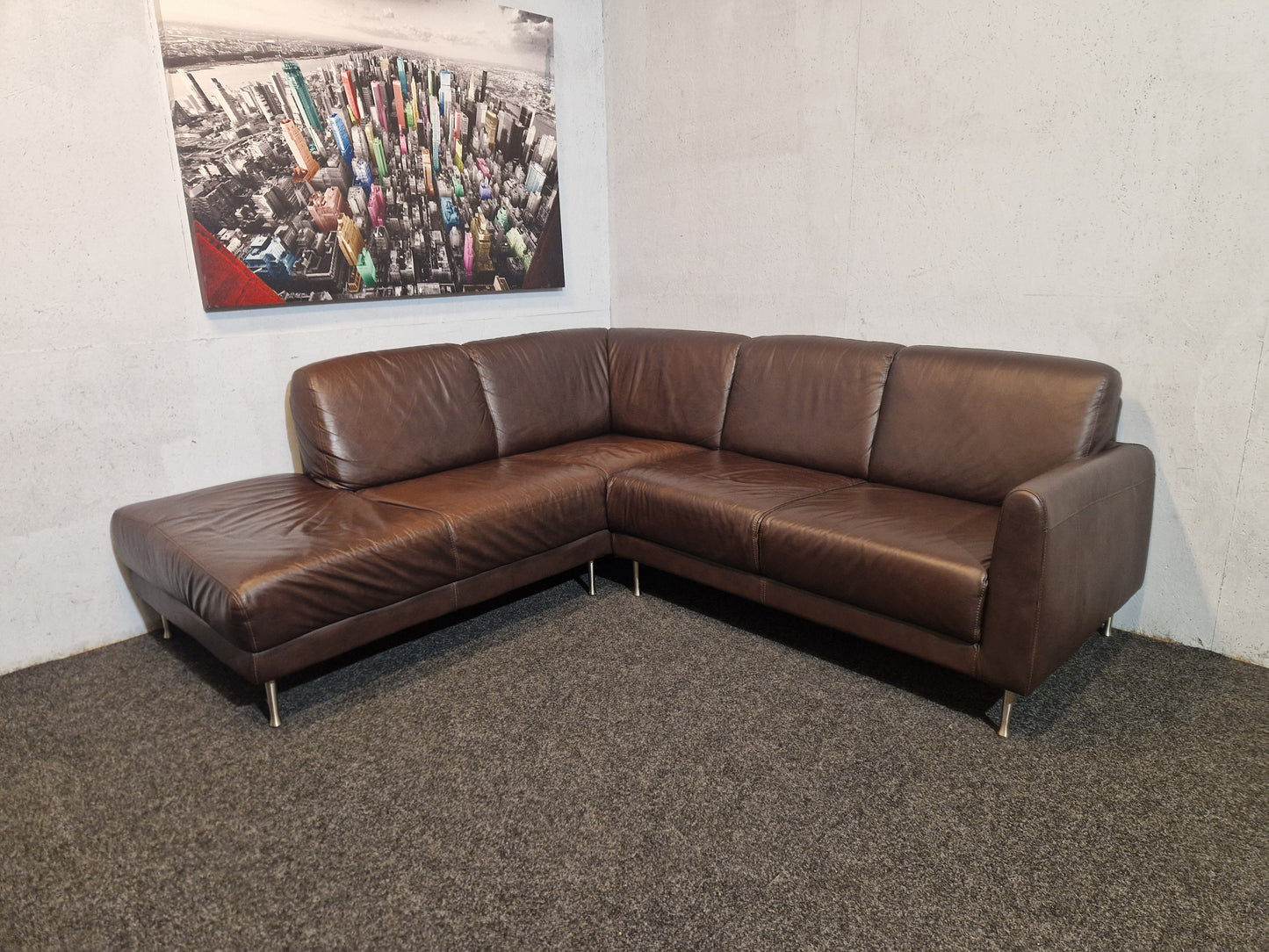 SKINNSOFA # SJESELONG # ÅPENE ENDE # GRATIS FRAKT*