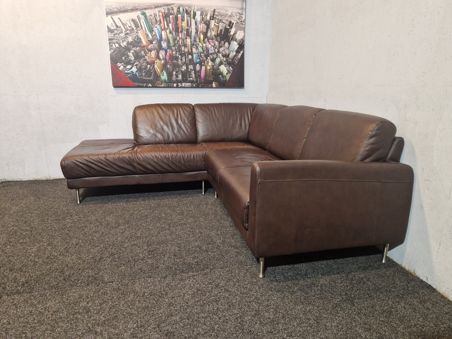 SKINNSOFA # SJESELONG # ÅPENE ENDE # GRATIS FRAKT*