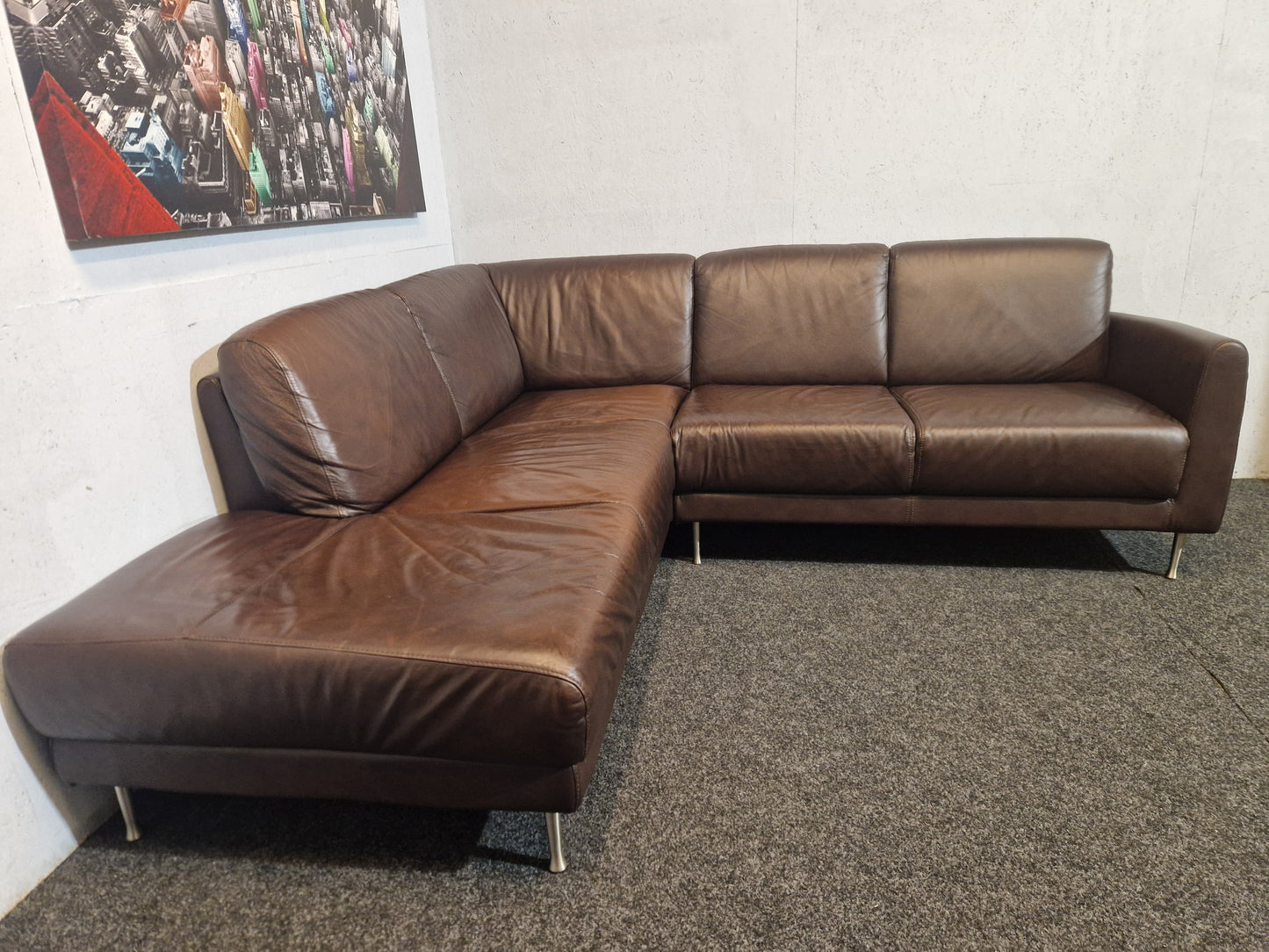 SKINNSOFA # SJESELONG # ÅPENE ENDE # GRATIS FRAKT*