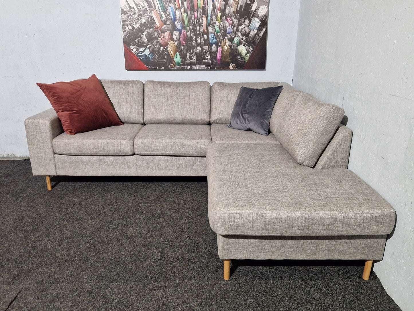 HJØRNESOFA # SJESELONG # BOHUS # GRATIS FRAKT*