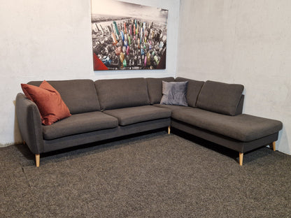 HJØRNESOFA # SJESELONG # NYRENSET # GRATIS FRAKT*