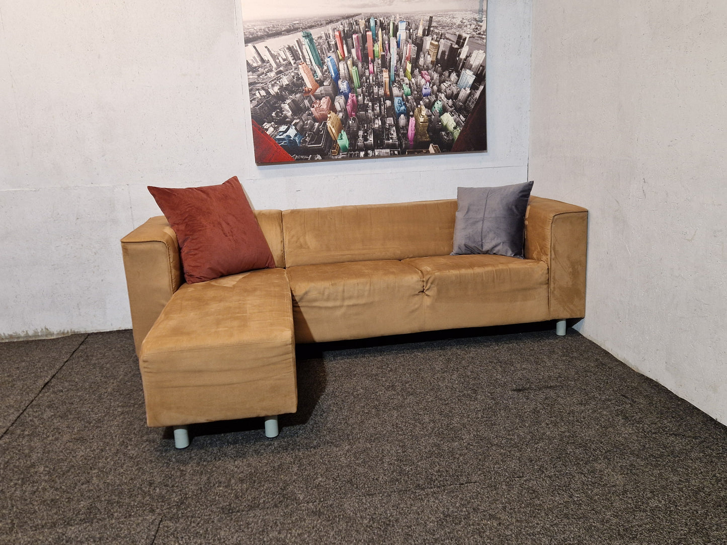 SOFA MED SJESELONG # NYRENSET # GRATIS FRAKT*