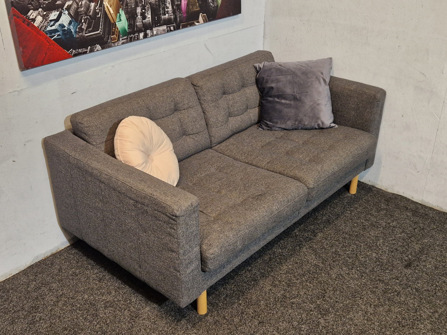 LANDSKRONA SOFA # IKEA # NYRENSET # GRATIS FRAKT*