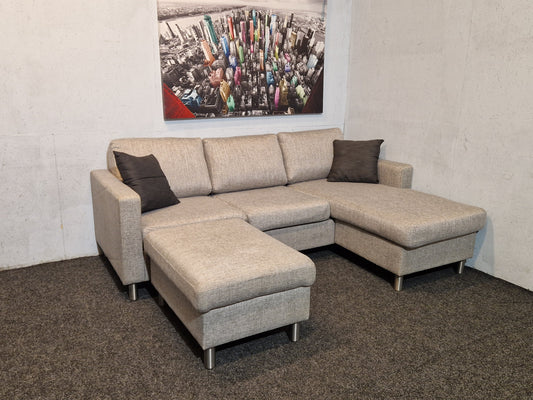 HJØRNESOFA # SJESELONG # PUFF # GRATIS FRAKT*