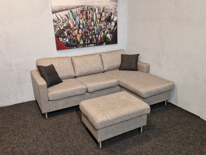 HJØRNESOFA # SJESELONG # PUFF # GRATIS FRAKT*