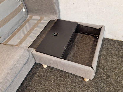 HJØRNESOFA #  VENDBAR SJESELONG # NYRENSET # GRATIS FRAKT*