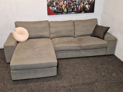 HJØRNESOFA #  VENDBAR SJESELONG # NYRENSET # GRATIS FRAKT*