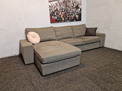 HJØRNESOFA #  VENDBAR SJESELONG # NYRENSET # GRATIS FRAKT*
