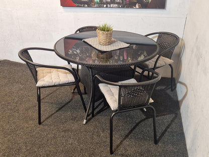 HAGEMØBLER # BORD + 4 STOLER # GRATIS FRAKT*