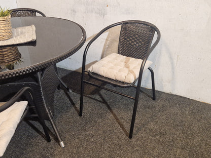 HAGEMØBLER # BORD + 4 STOLER # GRATIS FRAKT*