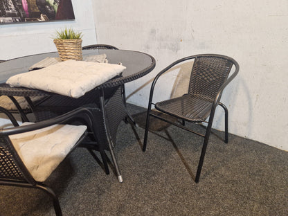 HAGEMØBLER # BORD + 4 STOLER # GRATIS FRAKT*