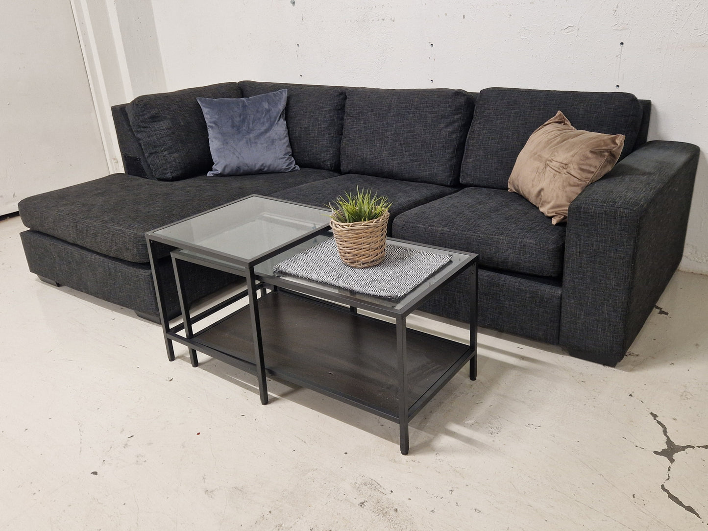 HJØRNESOFA # SJESELONG # OUTLET # GRATIS FRAKT*
