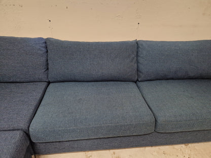 HJØRNESOFA # NYRENSET # GRATIS FRAKT*